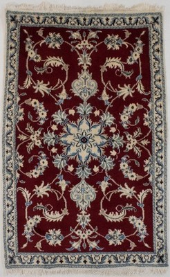 Traditional Oriental Wool Area Rug Small Floral Design Carpet Home Decor 3X5 ft
