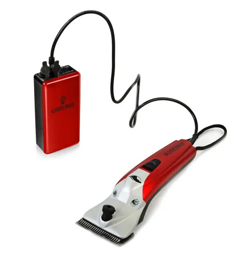 Liveryman Black Beauty Mains Horse Clipper With Lithium-Ion Battery Pack