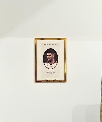 2024 Futera Unikat Nostalgie - Jorginho Prominent 24kt Goldrahmen /14