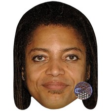 Terence Trent D'Arby (Brown Hair) Celebrity Mask, Flat Card Face
