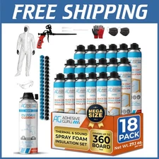 Fastcoat Closed Cell Spray Insulation - 18 Cans