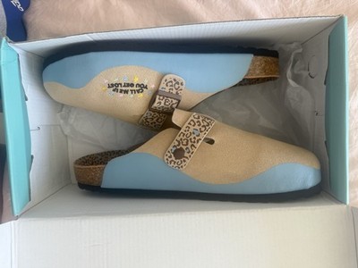 RARE Tyler, the Creator  CALL ME IF YOU GET LOST  leopard Clogs Brand New in Box