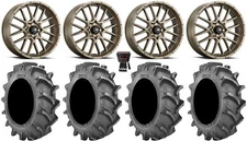 ITP Hurricane 18" Wheels Bronze 35x9.5 (8ply) BKT 171 Tires Renegade Outlander