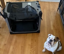 OneTigris Collapsible Dog Crate Lg Soft Pet Carrier Travel Kennel Tactical Gear
