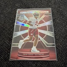 2025 Panini Mosaic Emeka Egbuka #5 Rookie Center Stage Silver Prizm TB Bucs