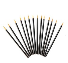 100pcs Disposable Fine Tip Makeup eyeliner brushes applicators Eye Wands Makeup