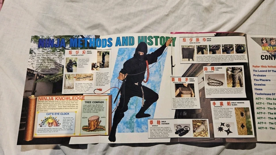 Nintendo Power #15 Strategy Guide Ninja Gaiden 2 Foto 4 de 4