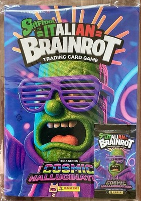 Italian Brainrot Trading Card - Series 2 - Cosmic Hallucination - Starter Pack