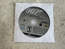 007 QUANTUM OF SOLACE PLAYSTATION 3 GAME PLAY STATION PS3 DISC ONLY NES HQ