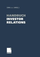 Dirk Deutscher Investor Relations Kreis | Handbuch Investor Relations | Buch
