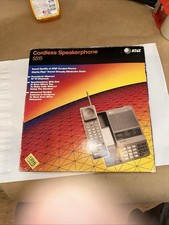 Vintage AT T Cordless Speakerphone 5515 HT Speed Dial Parts/Repair