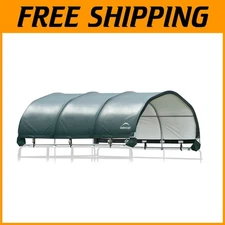 Portable Livestock Shelter 12'x12' Green