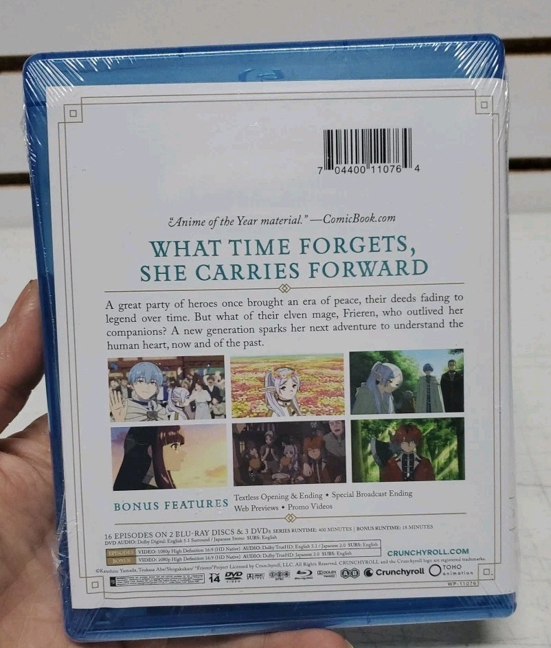 Frieren: Beyond Journey's End - Part 1 (Blu-ray & DVD Combo) No
