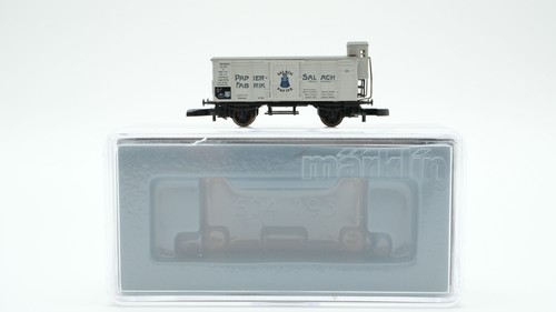 Märklin Z 80332 Gedeckter Güterwagen "Papierfabrik Salach" Jahreswagen 2022 | Zustand: Gebraucht