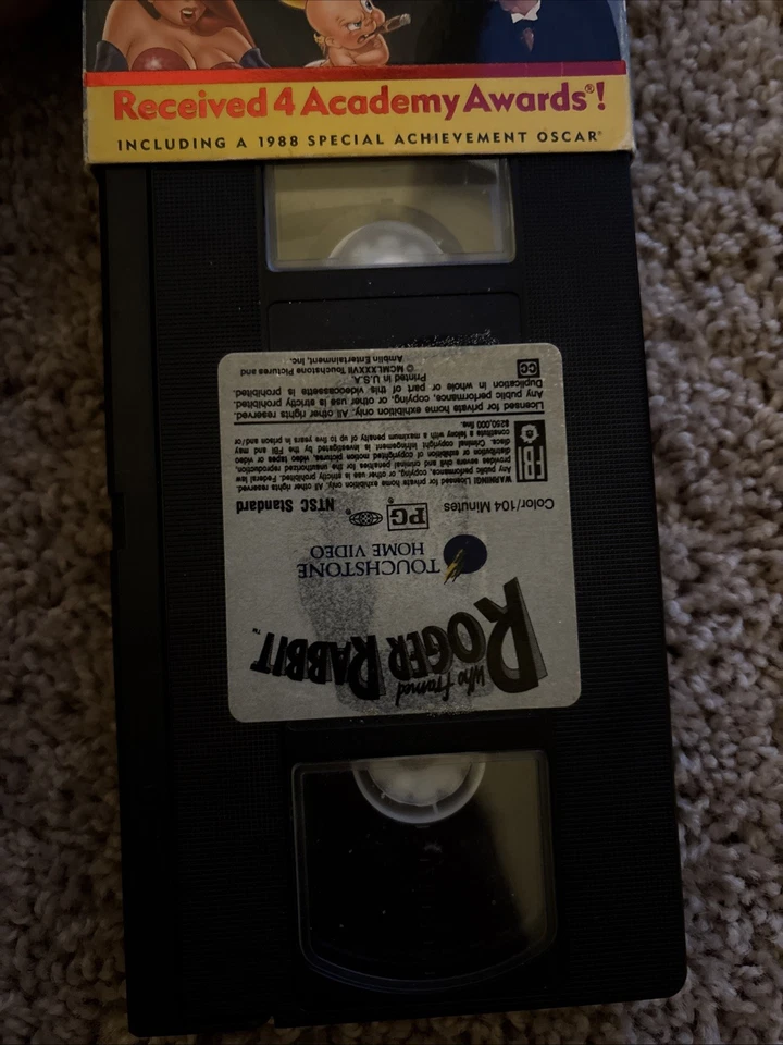 Who Framed Roger Rabbit (VHS, 1997) - Image 3 of 3