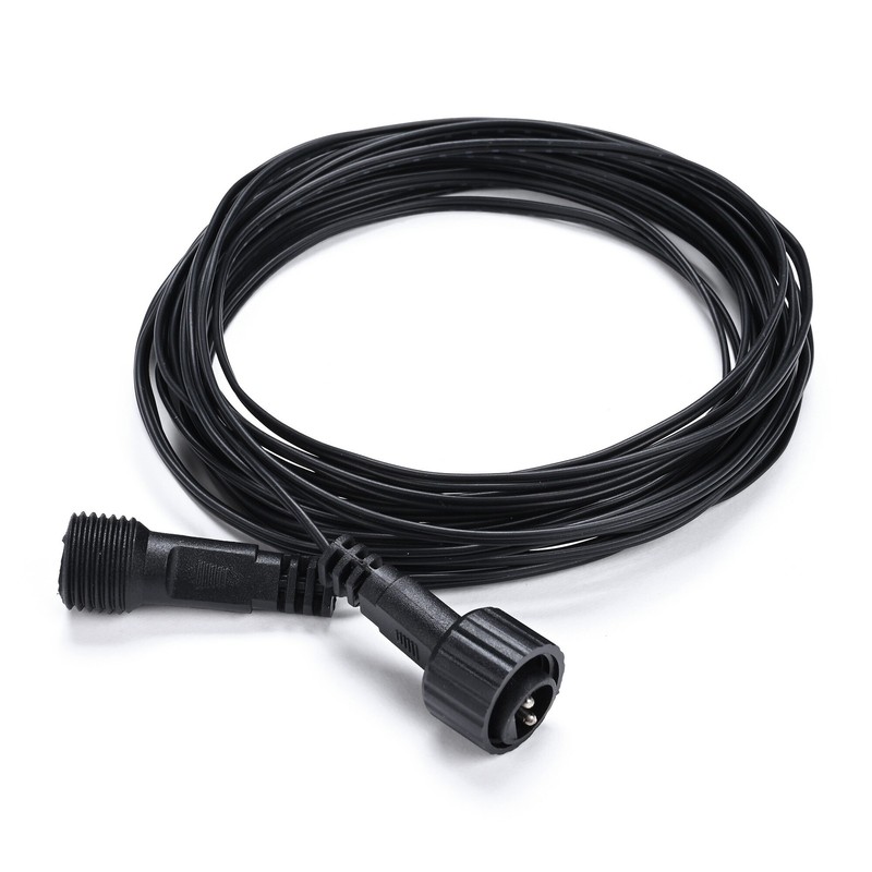 DELight 20 Ft Extension Cord for LED Tree String Lights 14 AWG Male to Female