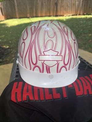 Harley-Davidson Women’s XS Flame Open Face Motorcycle‎ Helmet DOT Harley-Davidson Women main image 4