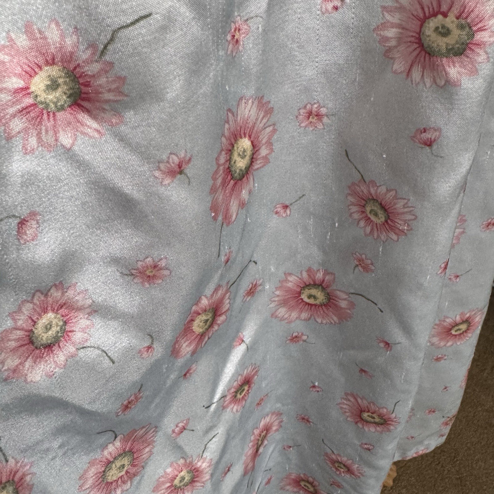 Character Vintage Button Down Size Large FLORAL P… - image 4