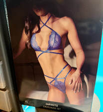 Image of Ann Summers. infinite Crotchless set XL