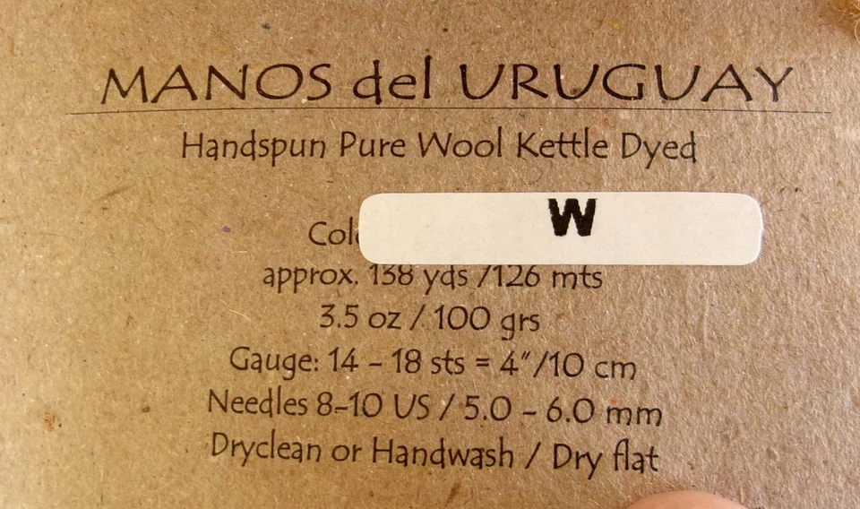 Hand Spun 100% Wool Yarn Pumpkin Orange Manos del Uruguay Homespun Dyed 3.5 oz - Image 4 of 4