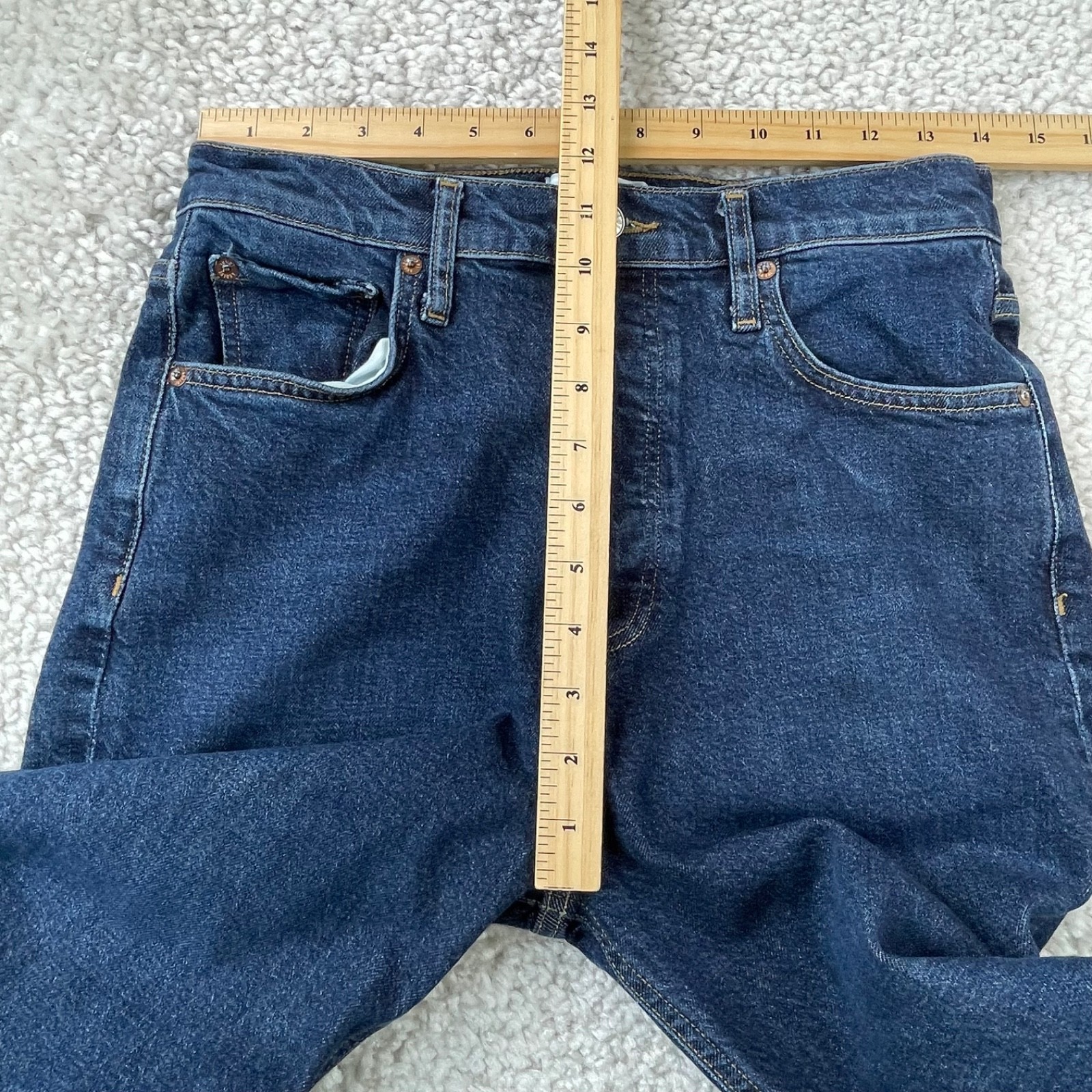 Agolde Freya Ultra High Rise Slim Jean in Divided Button Fly Womens 28 image 6