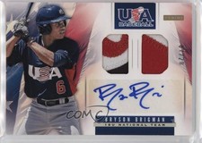 2013 Panini USA Baseball Box Set Prime 7/20 Bryson Brigman #2 Auto d9r