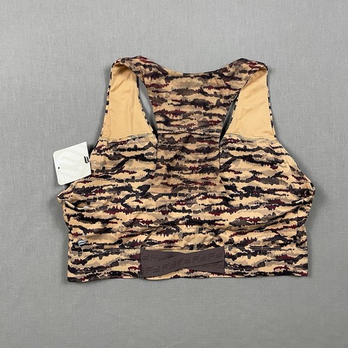 Fabletics Sports Bra Women’s Size XL Camo Mila Midi Medium Impact NEW WITH TAGS! - Picture 5 of 11