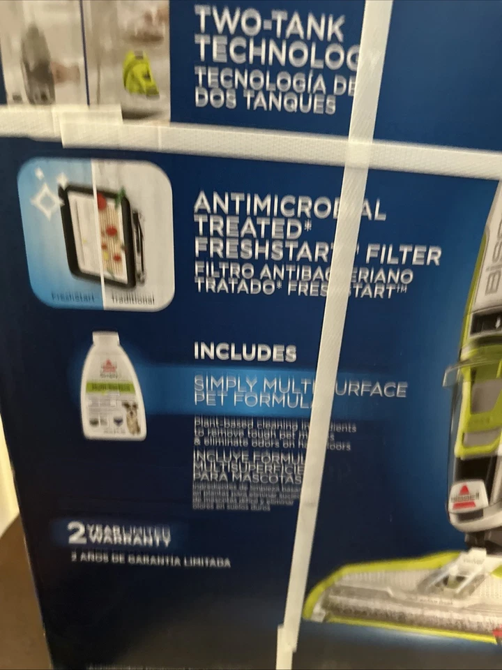 Bissell Crosswave 17852 All-in-One Multi-Surface Cleaner Stain & Odor BRAND NEW - Image 3 of 3