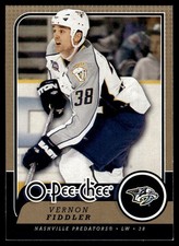 2008-09 O-Pee-Chee Vernon Fiddler Nashville Predators #305