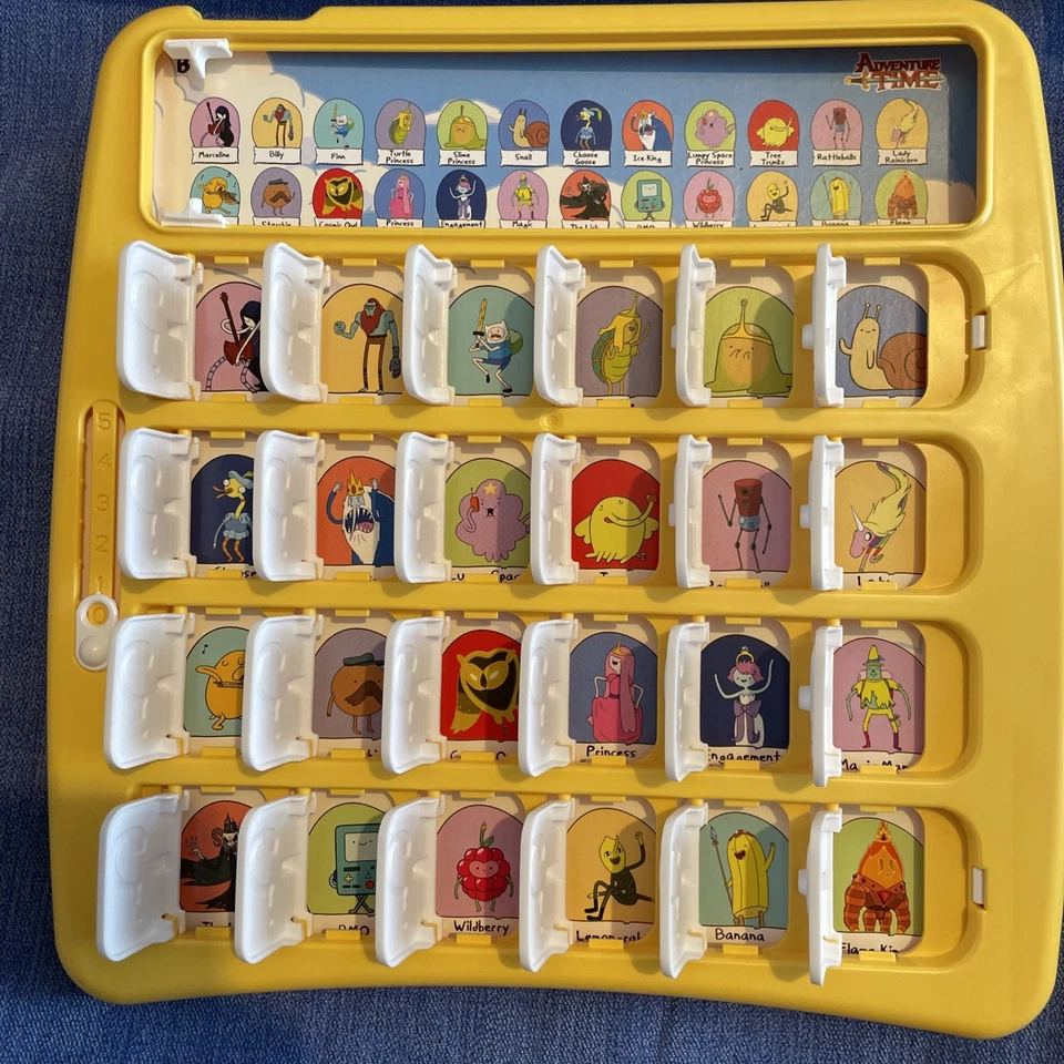 Adventure Time Guess Who? Hasbro Board Game Rare Edition Complete CartoonNetwork - Image 4 of 4