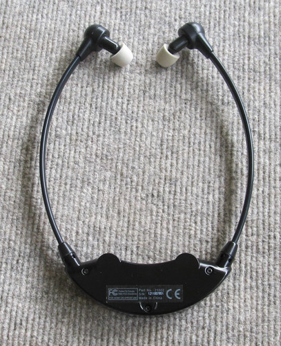 TV Ears 5.0 DUAL DIGITAL Wireless EXTRA REPLACEMENT 2.3 MHz Headphone Headset  - Bild 2 von 2