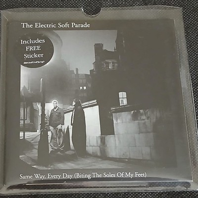 The Electric Soft Parade   Same Way, Every Day (2002 Numbered CD/Sticker)