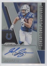 2019 Panini Prizm Sensational Signatures Jack Doyle #SE-JAD Auto 4l6