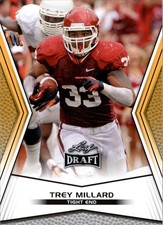2014 Leaf Draft Gold #61 Trey Millard - FB