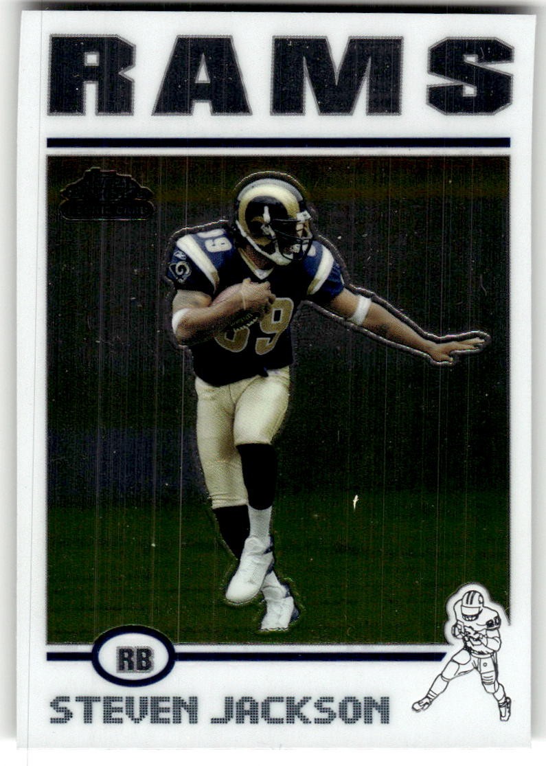 2004 Topps Chrome Steven Jackson Rookie #180
