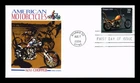 US COVER PANDA CACHET FIRST DAY OF ISSUE 1970 CHOPPER AMERICAN MOTORCYCLE