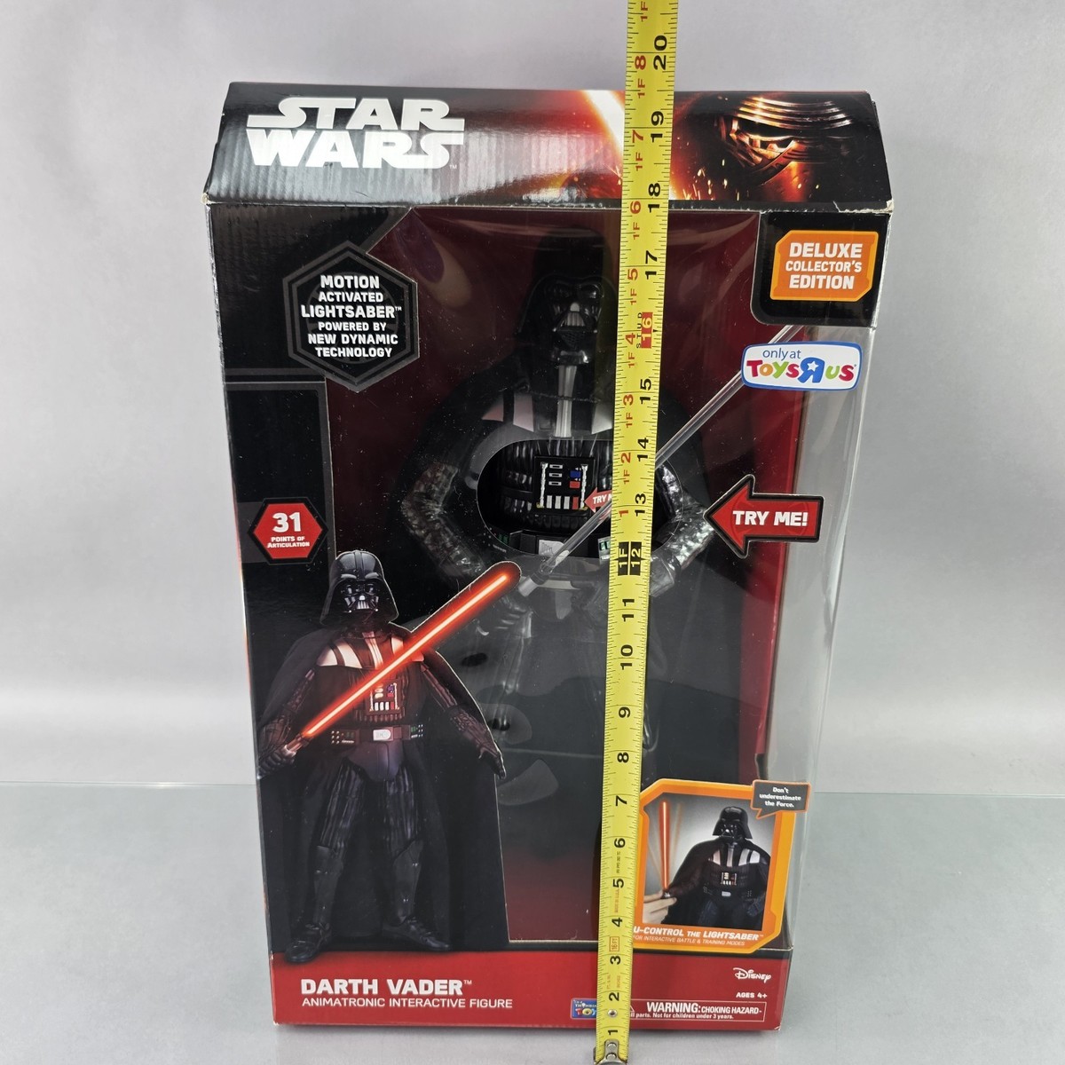 Star Wars Darth Vader Animatronic Interactive Talking 17 Inch