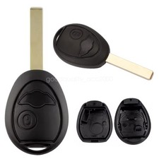 2 Button Key Fob Case Replacement For BMW Mini One Cooper S R53 R50 2000 -