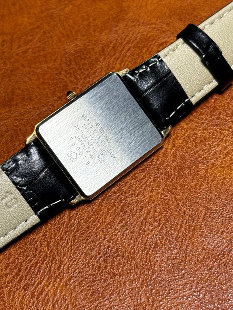 A11 SEIKO DOLCE Rectangular 80's - image 8