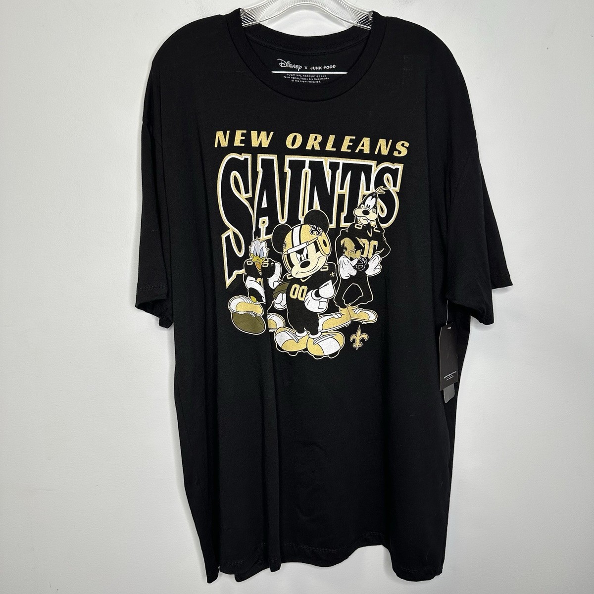 NFL Disney Junk Food New Orleans Saints Mickey Donald Goofy