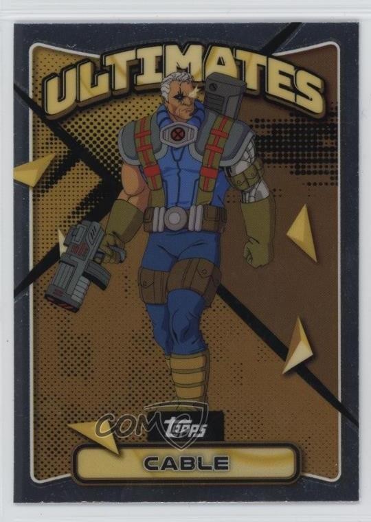 2025 Topps Finest X-Men '97 Rare Gold Cable #80 15n7