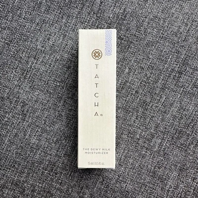 NEW Tatcha The Dewy Milk Moisturizer Mini Travel Size Face Cream 15 ml / 0.5 oz. - Image 1 of 4