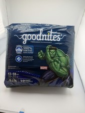 Goodnites Boys Nighttime Bedwetting Underwear, Size S/M 43-68 lbs , 42 Ct New