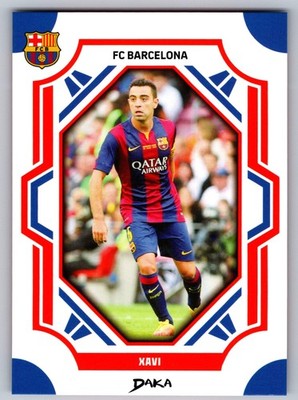 Xavi - DAKA Top Audience 2025-26 FC Barcelona #FCB-29-B Fußball Sammelkarte Lege