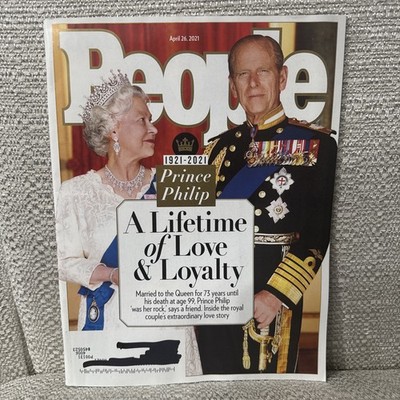 People Magazine April 26, 2021 - Queen Elizabeth & Prince Philip