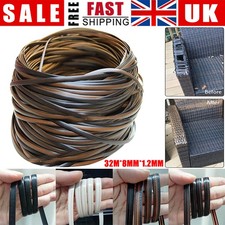 32M Plastic Woven Rattan Repair Material Patio Furniture DIY Chair Table Repair