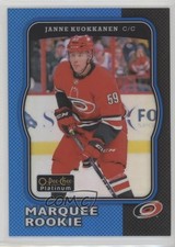 2017 O-Pee-Chee Platinum Retro Marquee Rookies Rainbow Blue Janne Kuokkanen 05xg