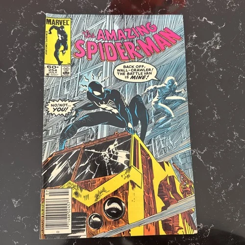 The Amazing Spider-Man #254 Newsstand Variant (Marvel Comics July 1984)