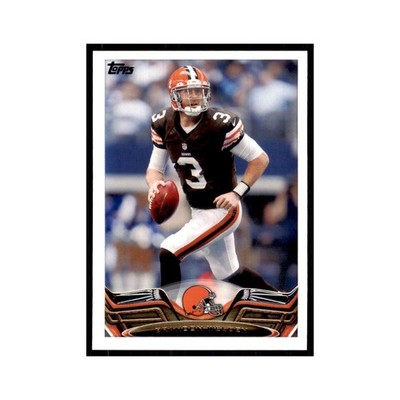 2013 Topps Brandon Weeden Football Cards #244
