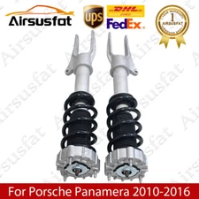 2x For Porsche Panamera 2010-2016 with EDC Front Suspension Air Struts w/Spring